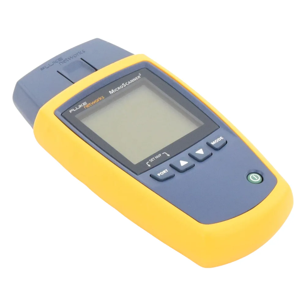 Verificador de Red MicroScanner2, para Comprobación de Redes de Voz, Datos y Video, con Pantalla LCD Retroiluminada – vista 5