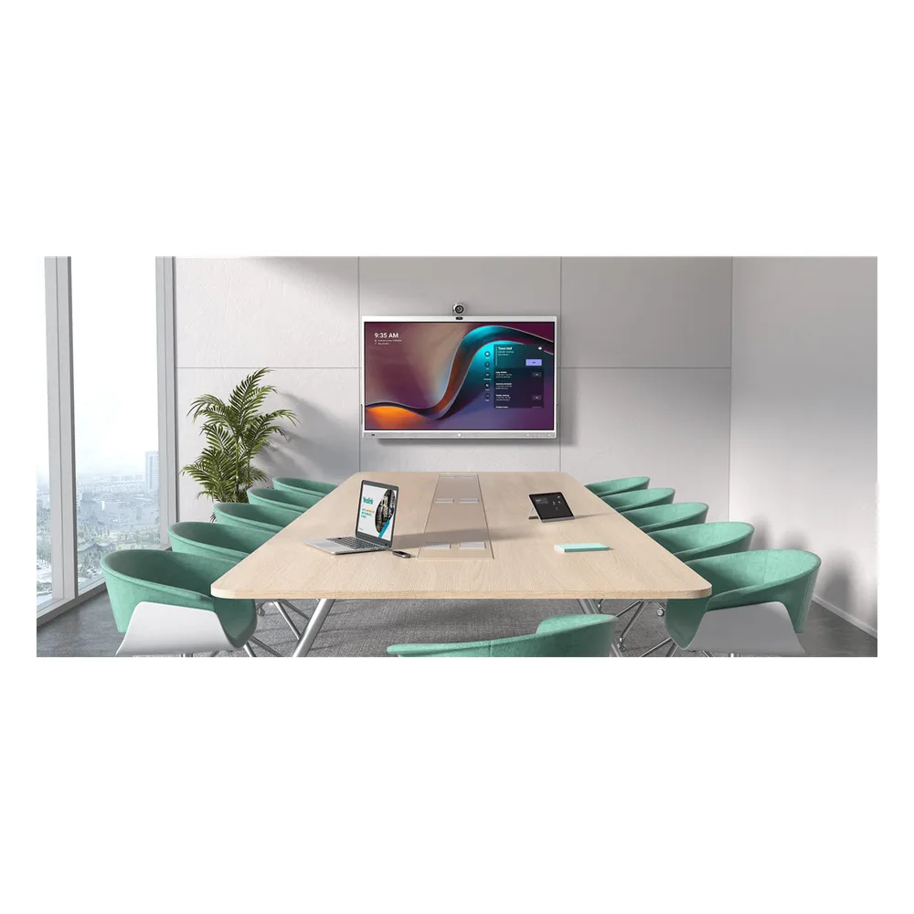 Yealink MeetingBoard 75 Pro, Centro de Colaboración Inteligente con IA, 4K UHD, Android 13, Micrófonos Integrados y Cámara Ultra Gran Angular – vista 6