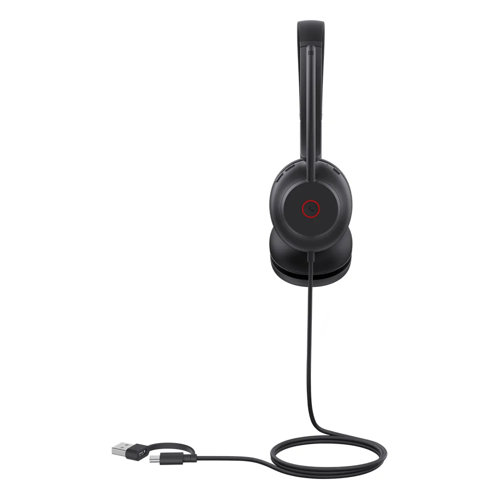 Yealink UH35 Dual, versión Microsoft Teams, cancelación de ruido USB-C/A con indicador de ocupado – vista 3