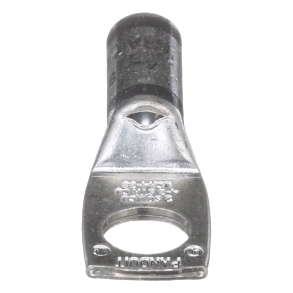 Zapata de compresión LCA4-38-L, para cal. 4 Awg, Barreno para tornillo prisionero de 3/8, 1 Pz