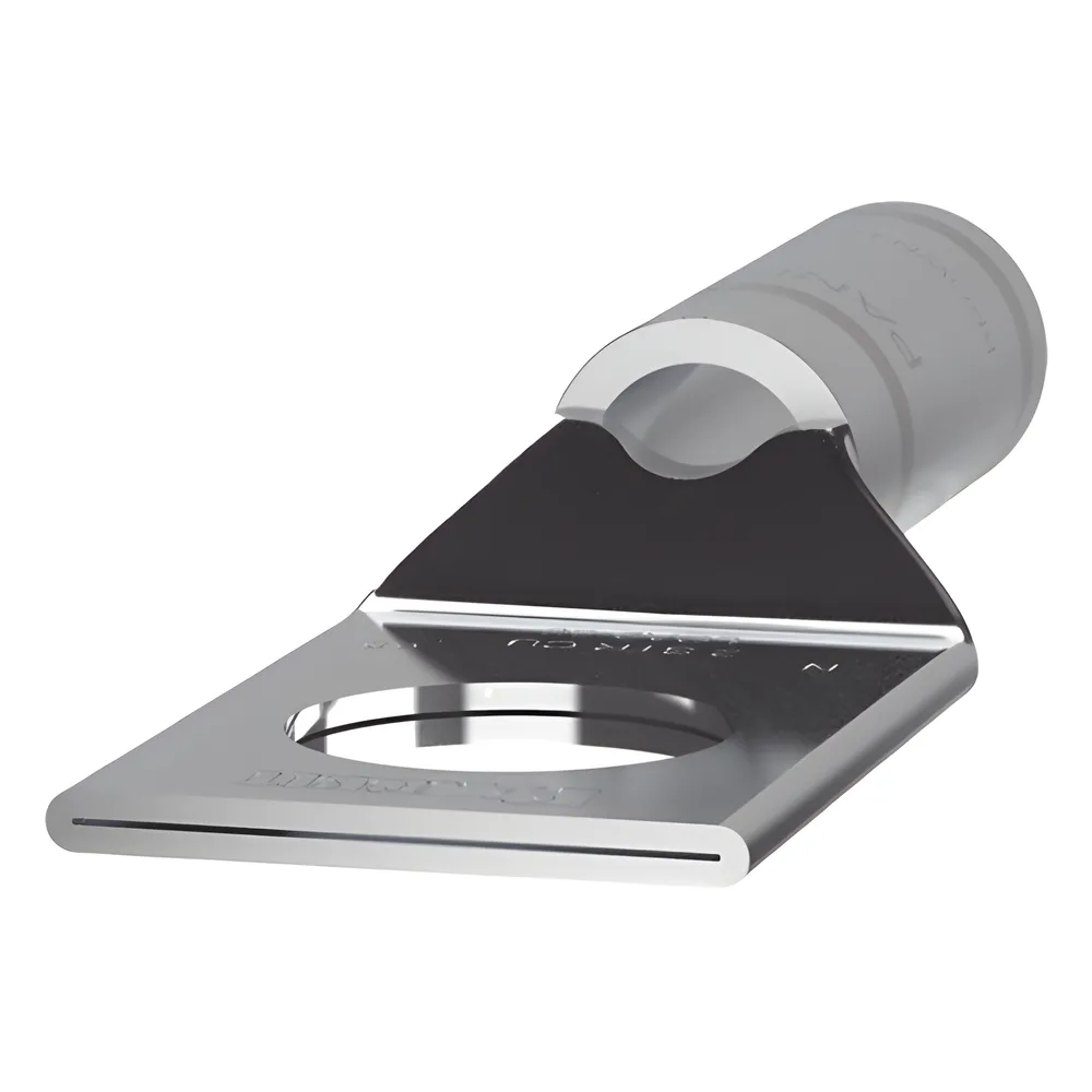 Zapatas de compresión LCA2-38-Q, para cal. 2 Awg, Barreno para tornillo prisionero de 3/8, 1 Pz