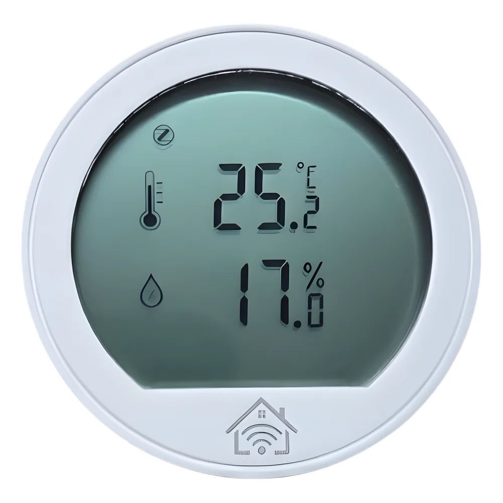 (ZigBee) Sensor de temperatura y humedad con pantalla de consulta, inalambrico ZigBee