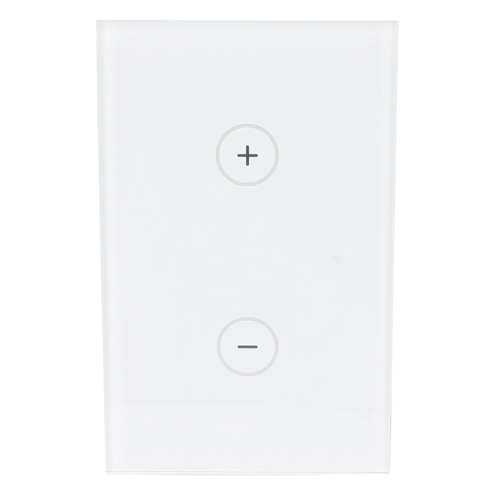 (ZWAVE) Dimmer panel táctil touch inalámbrico Zwave Plus. Compatible con Hubitat HC8, Álula M2M, otros