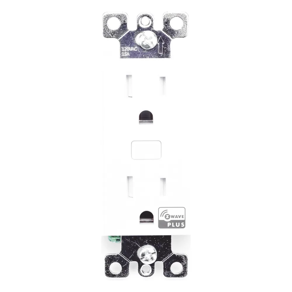 (ZWAVE) Tomacorriente con señal inalambrica Z-WAVE, compatible con HUB HC7, C8, puede ser un panel de alarma L5210, L7000 con Total Connect y Alarm.Com – vista 2